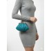 Evening Bag - Glittery Look Fabric - Teal - BG-92093TL